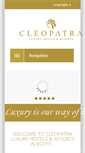 Mobile Screenshot of cleopatraluxury.com